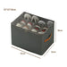 Platzsparende Schuhbox unter dem Bett mit Fenster 12 Paare - Schuhschrank Pro