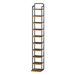 Vertikales Schuhregal 10 Ebenen 30 x 26,5 x 171 cm - Schuhschrank Pro