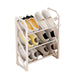Schuhregal Weiß 50 x 18 x 5 cm - Schuhschrank Pro